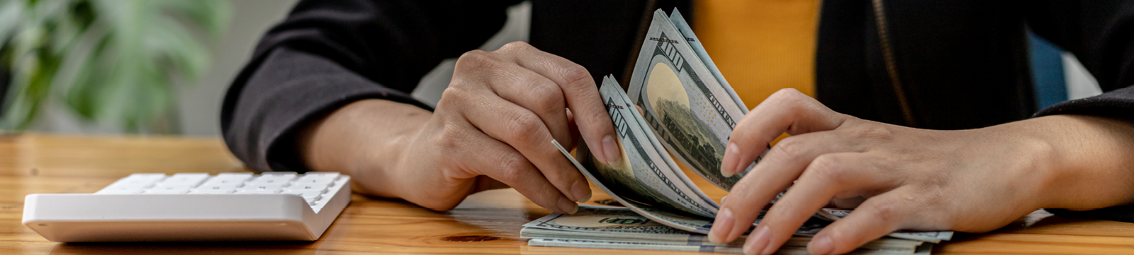 deposit cash