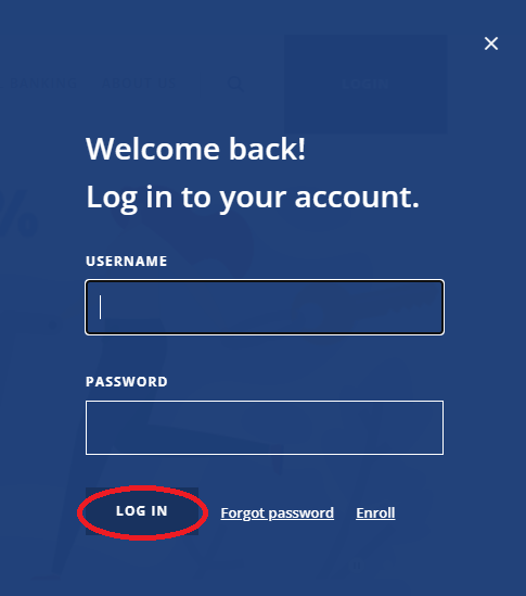 login box